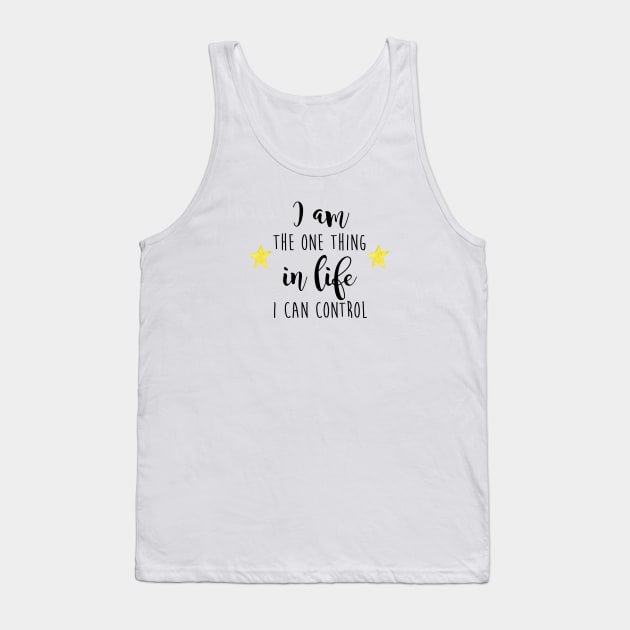 Hamilton - I am the one thing in life Tank Top by qpdesignco